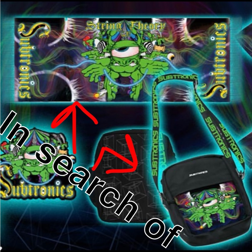 ISO subtronics string theory bag or pash!!! NO TRADES